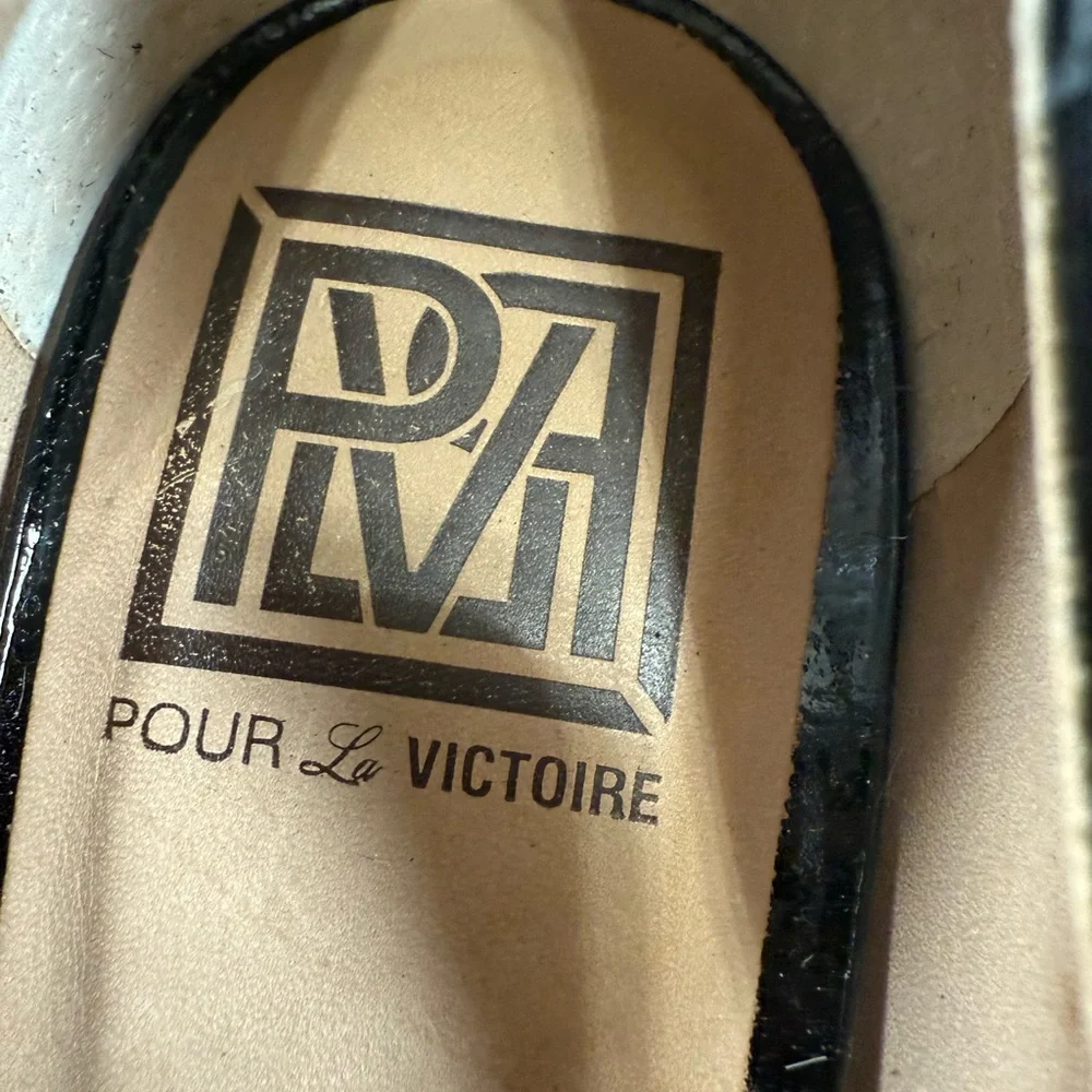 Pour La Victoire Shoes Women sz8 Cheetah Print‎ Fur Vero Cuoio Leather 5